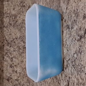 Vintage Pyrex Refrigerator Dish 502-B Major Faded Blue No Lid USA